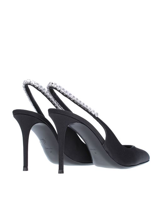 Décolleté slingback Rachyl in tessuto GIUSEPPE ZANOTTI | I350002NERO
